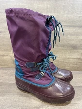Sorel Boots Freestyle VII Tall Snow Winter Vintage Canada Made Womens Size 8