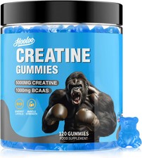 Creatine Gummies 5000mg Creatine Monohydrate with 1000mg BCAAs (2 Month Supply)
