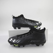  Under Armour Football Cleat Men's Black New without Box 16