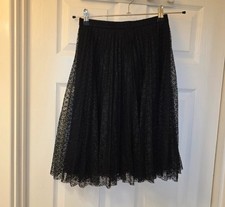 Blue Vanilla Gypsy-Style Black Midi Skirt Size XS