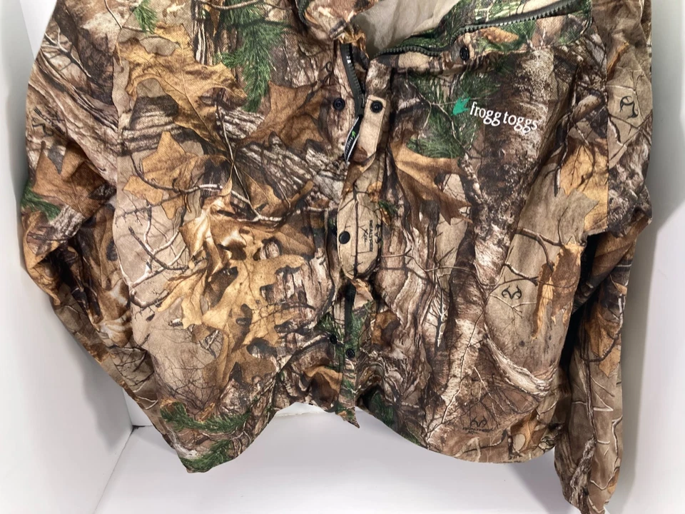 Frogg Toggs Hunting Jacket Mens X-Large Multicolor Realtree Xtra Woodland Camo - Image 3 of 4
