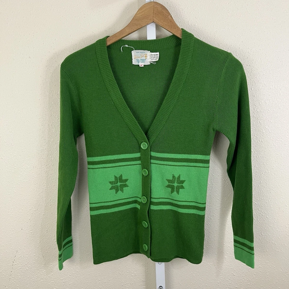 Acrylic Green 1970s Vintage Sweaters for Women for sale | eBay