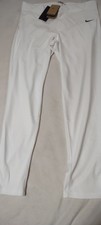 NEW Nike Men's (L) Vapor Select Slim Fit Baseball Pants White Large
