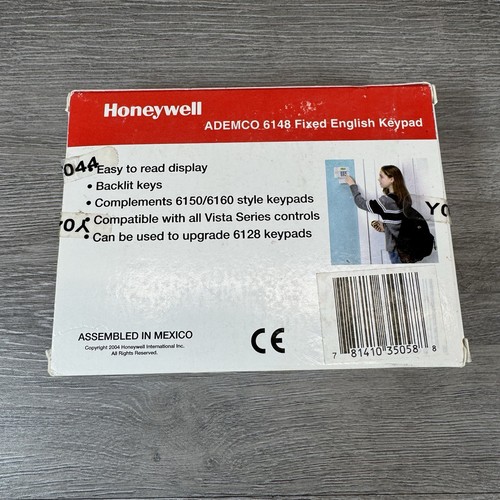 Honeywell Ademco 6148 Keypad (Can Replace 6128 and 6150) New - Picture 3 of 4