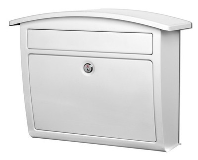 Dal Rae  Locking, Wall-Mounted Mailbox for Outside, Metal Galvanized Steel Me...