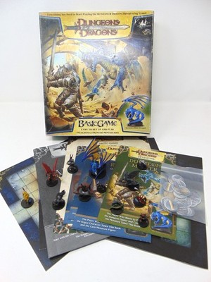 Dungeons & Dragons Basic Game (2006 3.5v) Complete Box Set Except for Dice