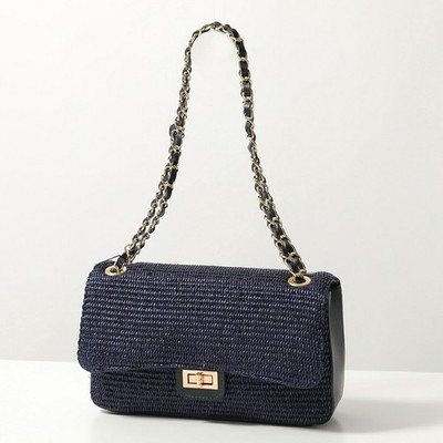 andrea Cardone Umhängetasche 1690M Damen Crossbody Bast X Leder Tasche Blau