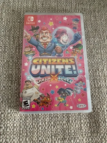 Citizens Unite! Earth x Space Switch Limited Run Games ESRB Nintendo New Sealed