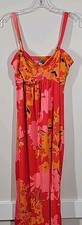 Old Navy Floral Maxi Maternity Dress Size Small Beach Summer