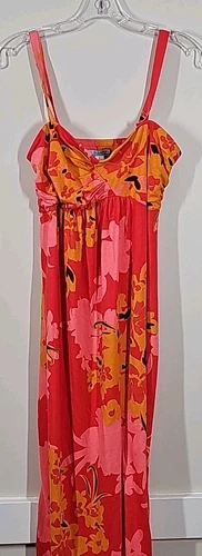 Old Navy Floral Maxi Maternity Dress Size Small Beach Summer