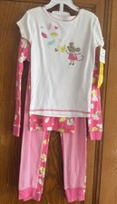 Carter  s Toddler Girl's 4-Piece Cottons Spring Floral Pajama Set Size 5 T NWT