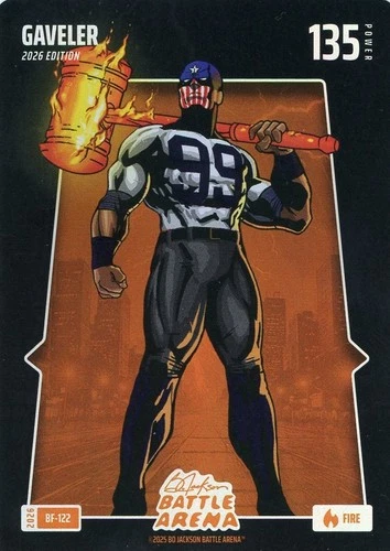 2026 Bo Jackson Battle Arena Gaveler Aaron Judge Griffey Set BF-122 Fire