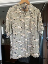 Men  s Route 66 Hawaiian Shirt Size L