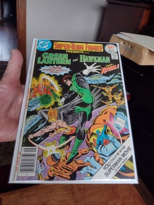 Super-Team Family #12 Green Lantern Hawkman Atom 1977 DC Comics Newsstand VF/VF+