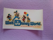Walt Disney World The Vacation Kingdom Of The World Decal Sticker