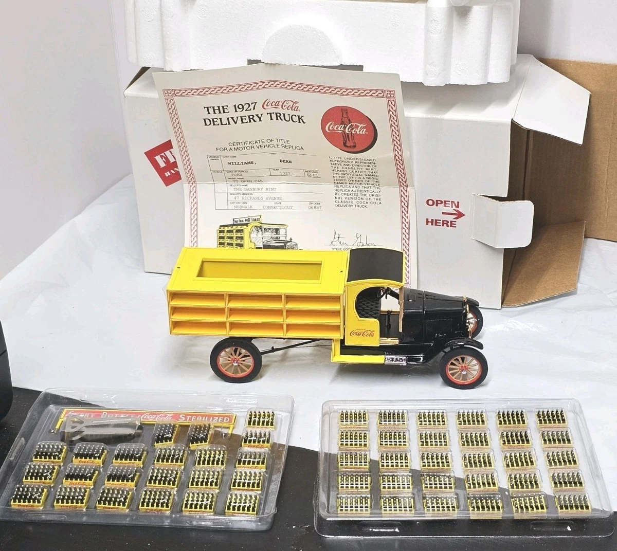 Danbury Mint Coca-Cola Diecast & Toy Delivery Trucks for sale | eBay