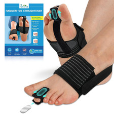 Hammer Toe Straightener - Hammer Toe Corrector for Women  Men, Breathable No...