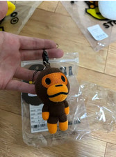 A BATHING APE Baby Milo Store Plush Doll Keychain Charm Pendant Accessories-New