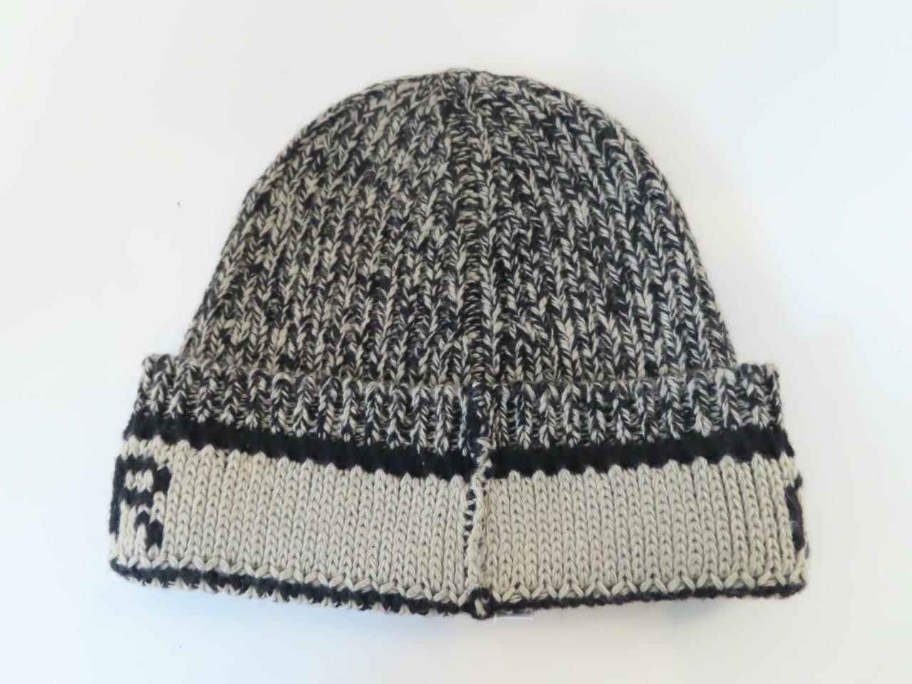 Christian Dior Beige /Black Logo Knit Beanie  Hat thumbnail 2