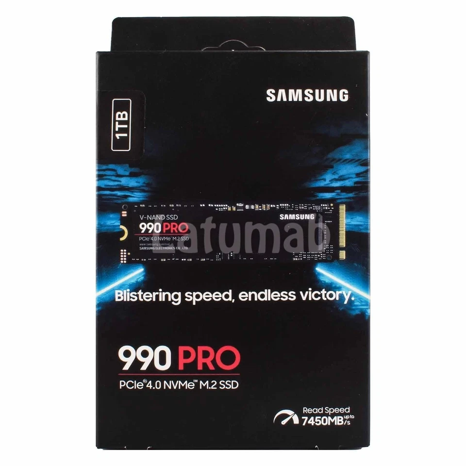 SSD 990 PRO 500GB 1TB 2TB SAMSUNG PCIe 4.0 NVMe M.2 Solid State Hard Drive Lot - Bild 3 von 4