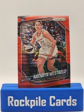 2025 Panini Prizm WNBA - Kathryn Westbeld #29 Red Pulsar Prizm /299 (RC)