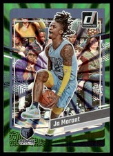 2023-24 Donruss Green Laser Holo Ja Morant Memphis Grizzlies #131