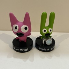 Hallmark Hoops And Yoyo 3 Figures. Look at You Work It, Baby Set.