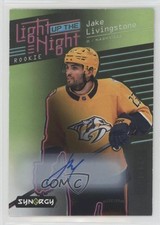 2023 Synergy Light Up The Night Rookies Green 99/149 Jake Livingstone Auto x4f
