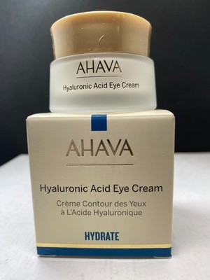 Ahava Hyaluronic Acid Eye Cream 0.51 oz / 15 mL exp 08/2027