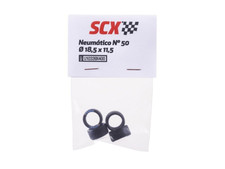 SCX Rubber Tires Kit 50 x4 Pack Classic Advance U10339 1/32 Slot Car Parts