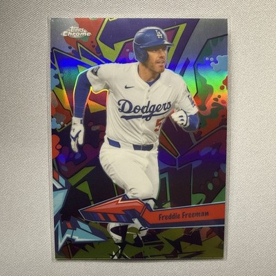 2026 Topps Chrome Wild Style Freddie Freeman #WST-9 Dodgers
