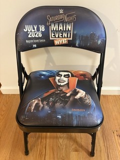 WWE Saturday Night’s Main Event MSG 7/18/26 Danhausen Event Chair