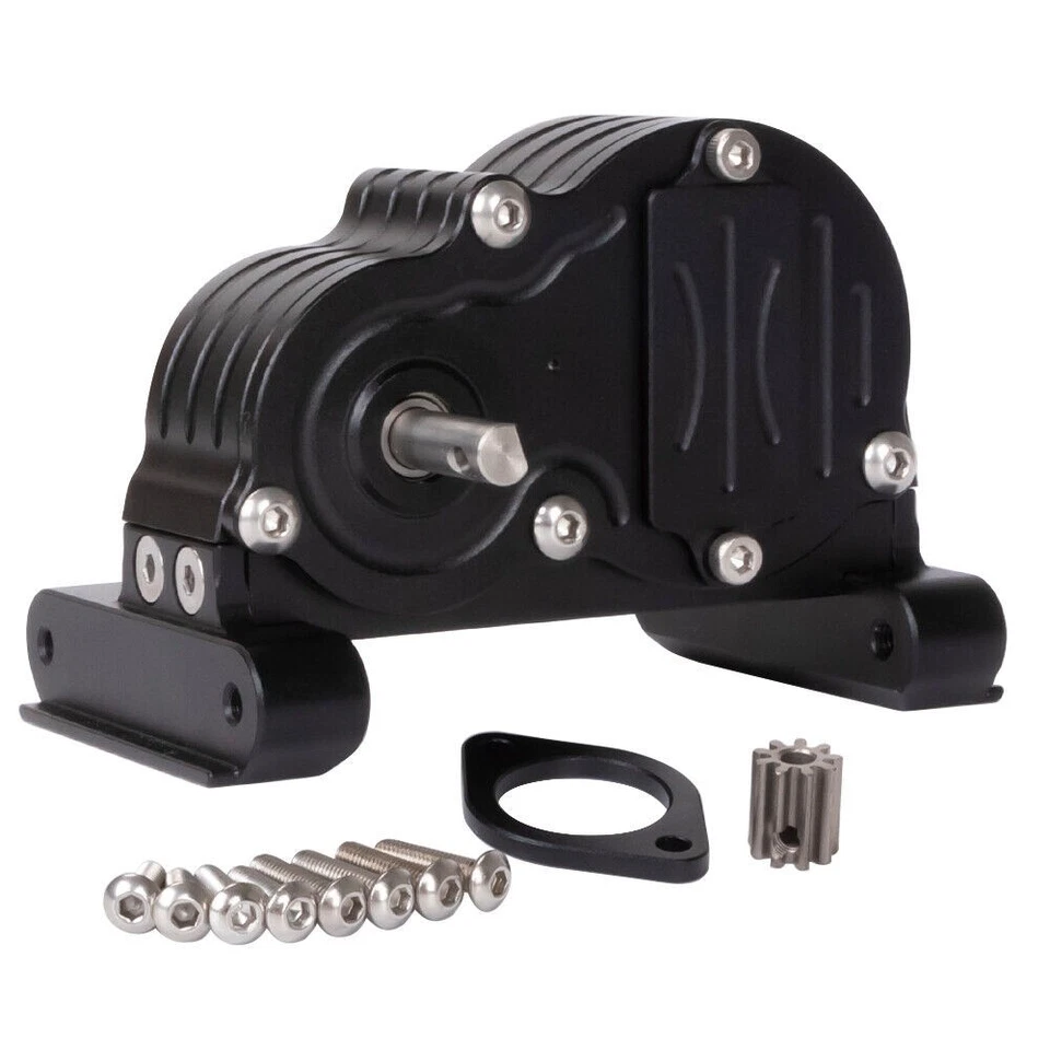 Steel LCG Chassis Rails Metal Transmission Gearbox For 1/10 RC Crawler Truck - Image 2 of 4