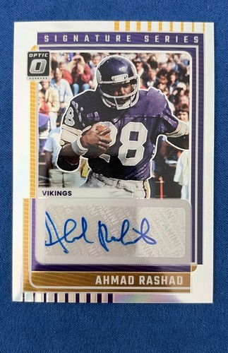 2025 Donruss Optic Ahmad Rashad Base (RAW)