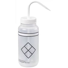Translucent, Wash Bottle 16 Oz., Pk6, 24J920