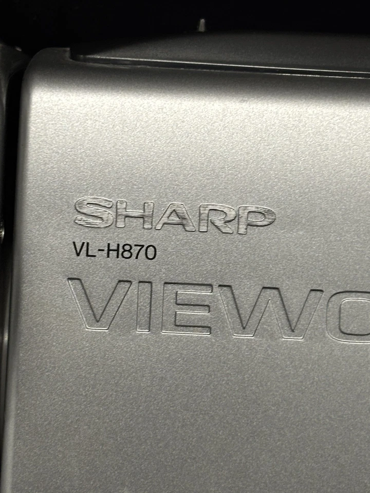 Sharp VL-H870 HI8 8mm Video8 Camcorder VCR Player Video Transfer UNTESTED AS IS - Image 4 of 4