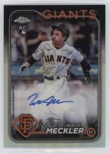 2024 Topps Chrome Update Auto Refractor 253/499 Wade Meckler #AC-WM Auto 9yx