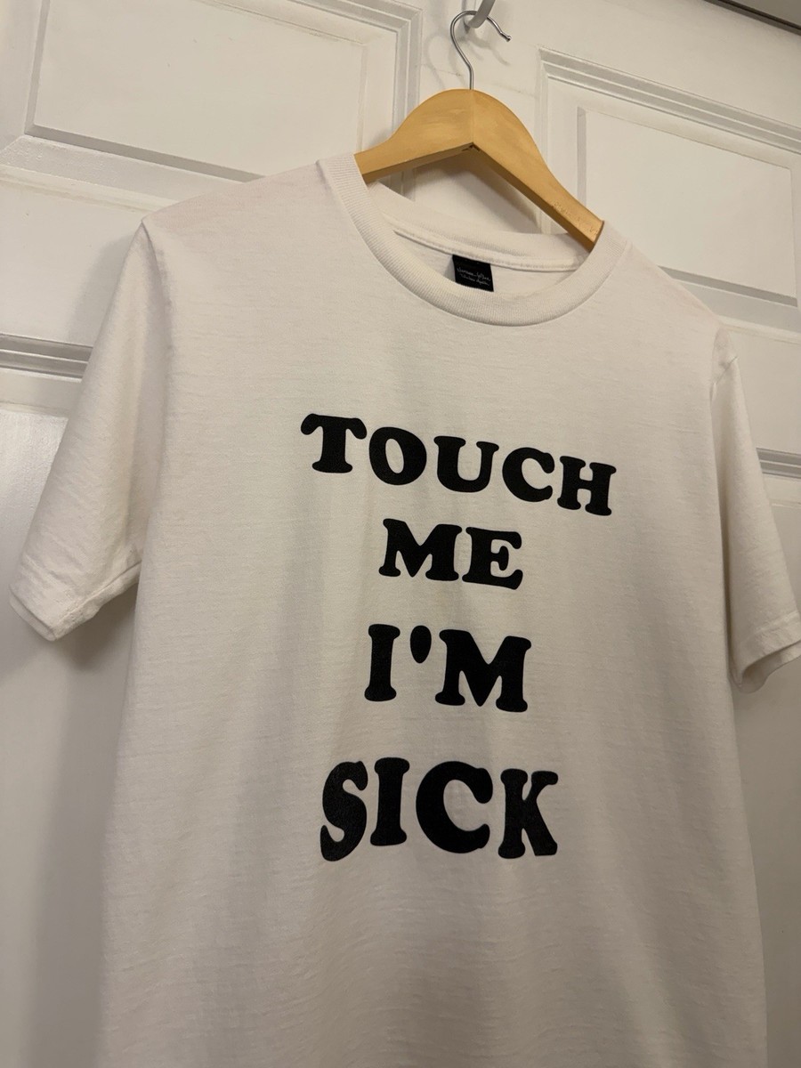 Number (N)ine Mudhoney Touch Me I'm Sick T-Shirt Size 3 White Fits