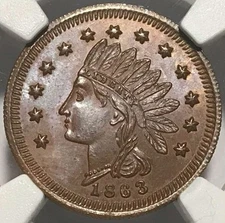 Fuld 75/467a R-8 NGC MS-66 BN - A National Currency Free Trade and Human Rights