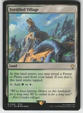 MTG Fortified Village Normal Commander: FINAL FANTASY #396 NM