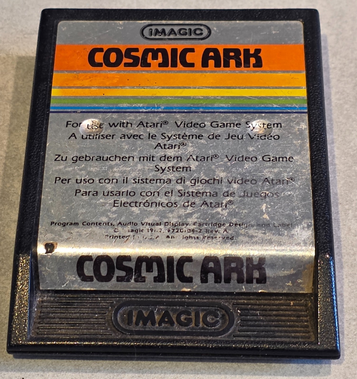 COSMIC ARK MAGIC ATARI 2600 7800