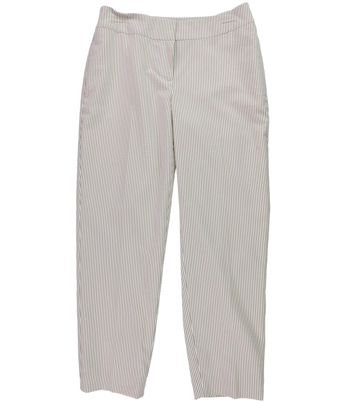 Повседневные брюки в полоску Kasper Womens Seersucker в полоску