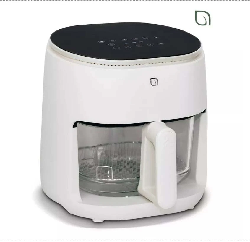 Willow 5 Quart Digitale Glas Luft Friteuse mit Touchscreen, Grün - Kostenloser Versand