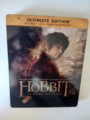 coffret Le Hobbit Un Voyage Inattendu Ultimate Edition Steelbook Blu-Ray 3 CD fr - Photo 1/4