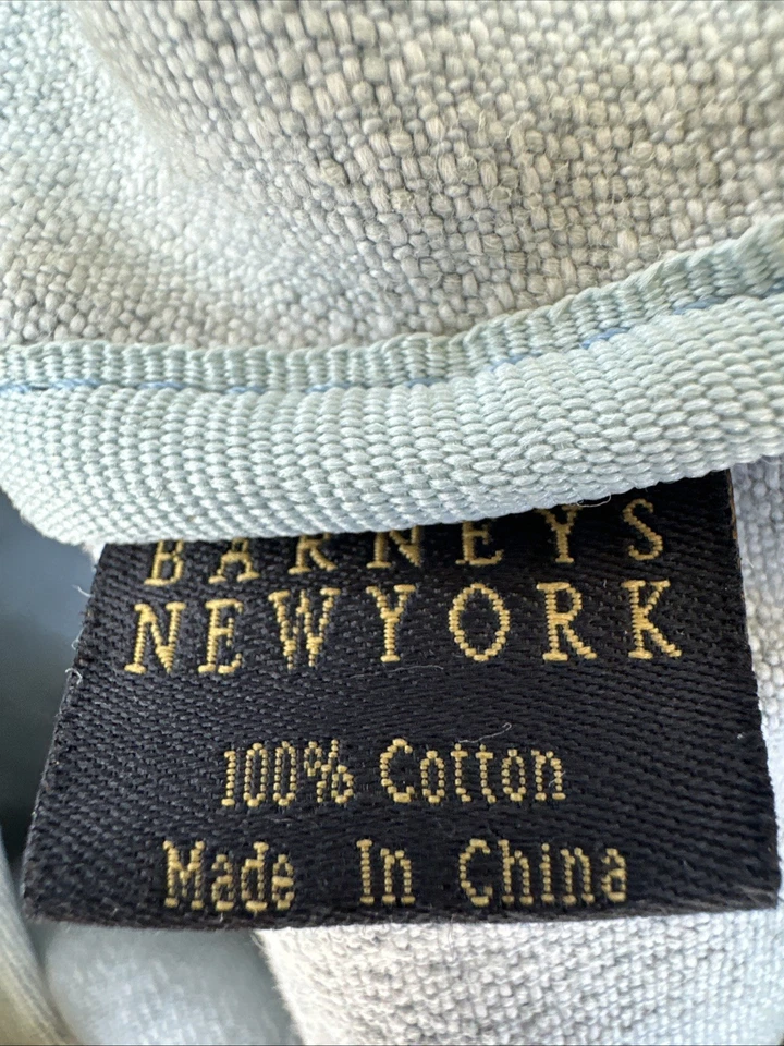 Barneys Нью-Йорк винтажный Y2K светло-синий джинсовой ткани Fraid вещевой сумка с короткими ручками - Изображение 3 из 4