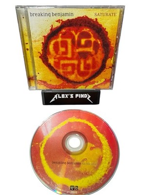 Breaking Benjamin - Saturate CD Rock/Alternative Band 2002 Hollywood Records
