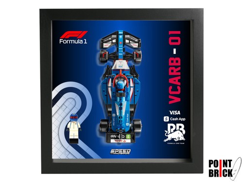 Display 27cm per LEGO 77246 F1 Visa Cash App RB VCARB 01 - Foto 8 di 8