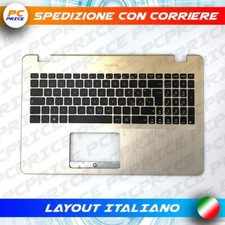 TASTIERA DORATA ORIGINALE ASUS X542UA-DM1145C TOPCASE ORO DORATO GOLD