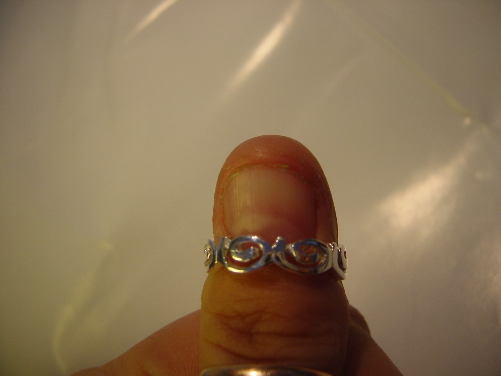 Stunning Solid Silver Ring-Superb design- spirals… - image 7