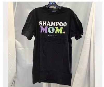 New monat Woman Tops shampoo mom t-shirts Size S